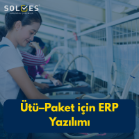 Ütü–Paket için ERP Yazılımı