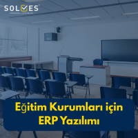 Eğitim Kurumları için ERP Yazılımı